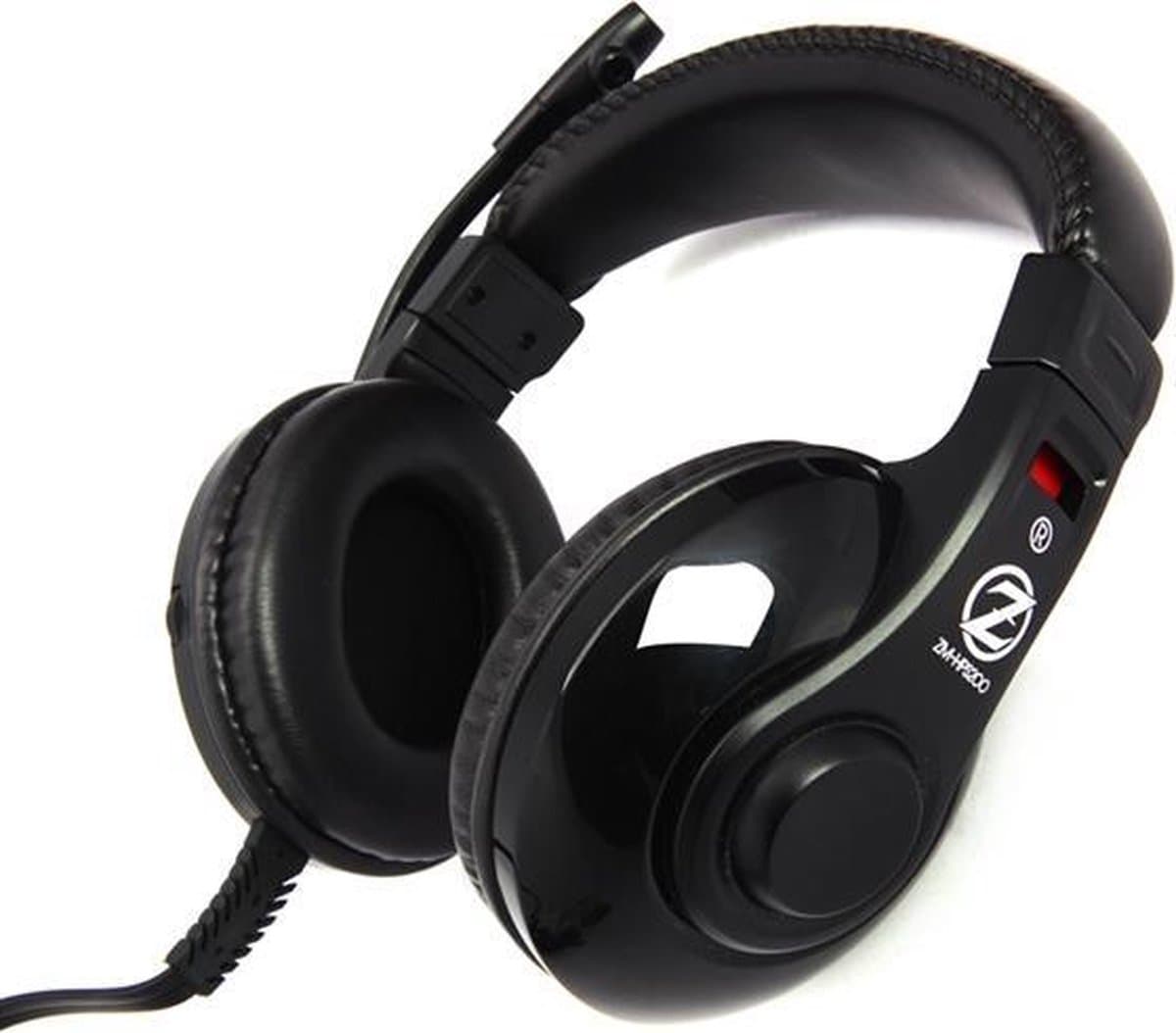 Koptelefoon - headset - Zalman ZM-HPS200 Zwart Supraaural Hoofdband koptelefoon — afbeelding 1