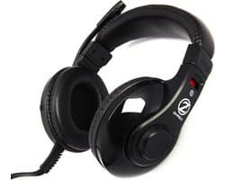 Koptelefoon - headset - Zalman ZM-HPS200 Zwart Supraaural Hoofdband koptelefoon