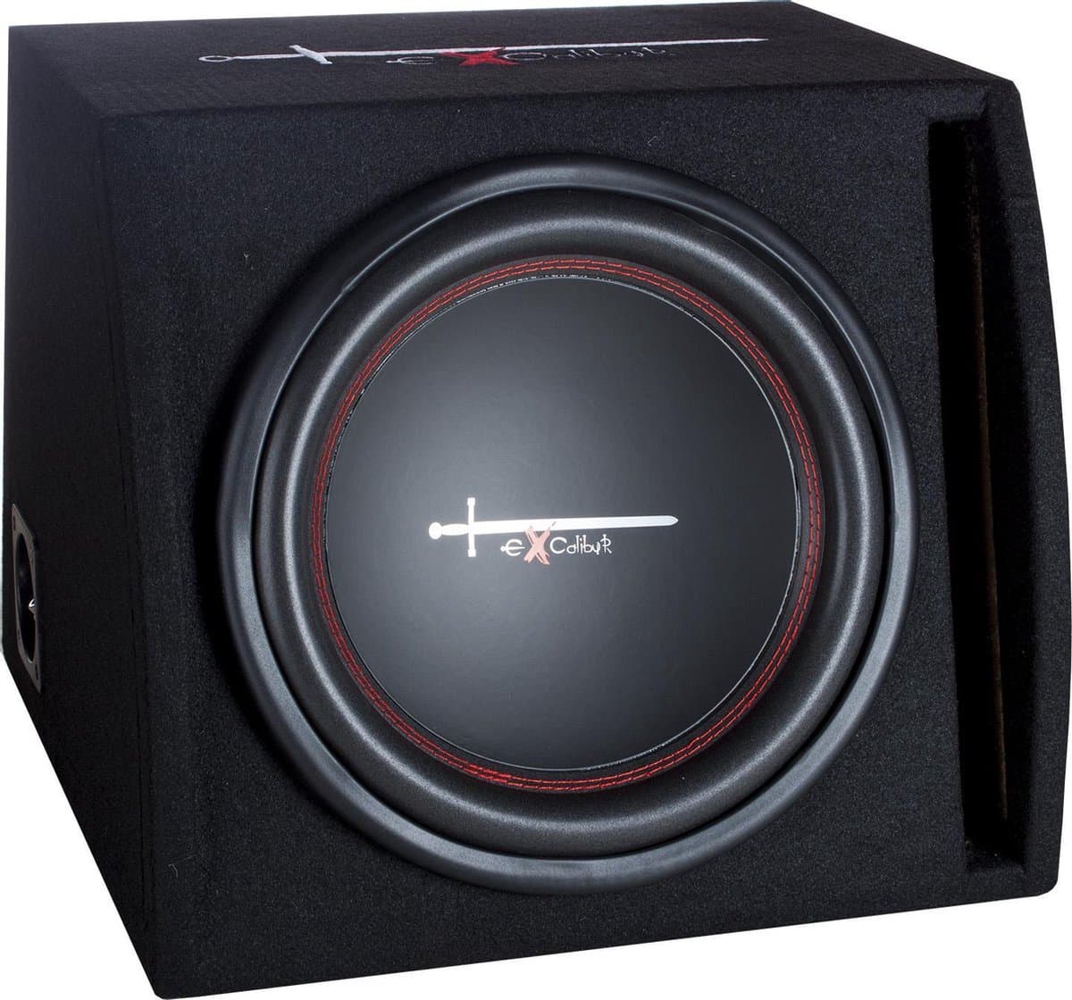 Excalibur Boombox 12'' – Auto Subwoofer in Behuizing – 12 Inch – 1000W Piek / 300W RMS – Bass Reflex – 35Hz–1000Hz – 94dB – 4Ω — afbeelding 1