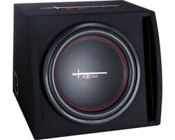 Excalibur Boombox 12'' – Auto Subwoofer in Behuizing – 12 Inch – 1000W Piek / 300W RMS – Bass Reflex – 35Hz–1000Hz – 94dB – 4Ω