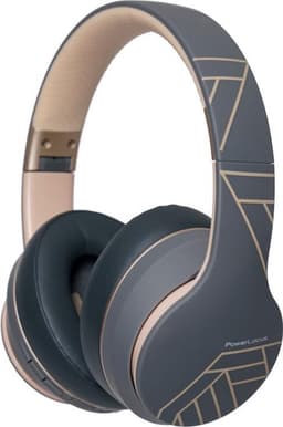 PowerLocus P6 draadloze Over-Ear Koptelefoon Inklapbaar - Bluetooth Hoofdtelefoon - Met microfoon - Asfalt Grijs — thumbnail 1