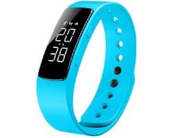 West Watches Model Jungle Activity Tracker Stappenteller Tieners - Smartband - Sporthorloge - Licht Blauw