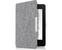 kwmobile hoes geschikt voor Amazon Kindle Paperwhite - e-reader beschermhoes van vilt - lichtgrijs