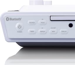 Lenco Keukenradio - FM Radio Bluetooth en CD-speler - KCR-150WH - Wit — thumbnail 5