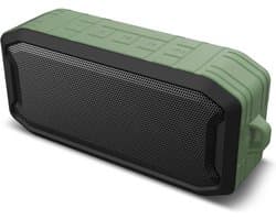 M3 draadloze bluetooth-luidsprekers waterdichte draagbare outdoor-luidspreker mini-box luidsprekerondersteuning FM & TF & U-schijf (groen)