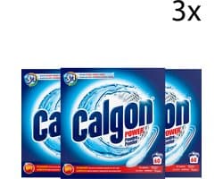 Calgon 3 in 1 Power Poeder Wasmachine Reiniger en Anti kalk - 60 Doseringen x3