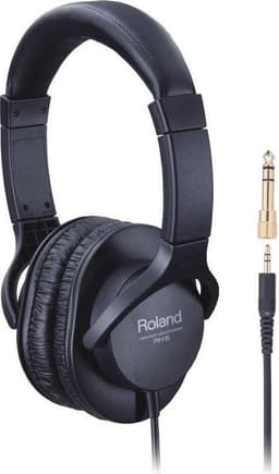 Roland RH-5 - Hoofdtelefoon - zwart — thumbnail 1