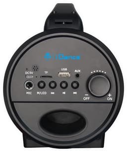 iDance CYCLONE400BK Karaoke Set - Bluetooth Party Speaker met Disco LED-Verlichting - Inclusief Microfoon — thumbnail 5