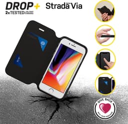 OtterBox Strada Via geschikt voor Apple iPhone 7/8/SE(2020/2022) - Zwart — thumbnail 3