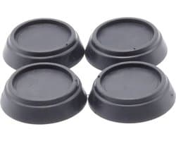Trillingsdempers wasmachine / droger, zwart, per 4 stuks, Ø 63 mm
