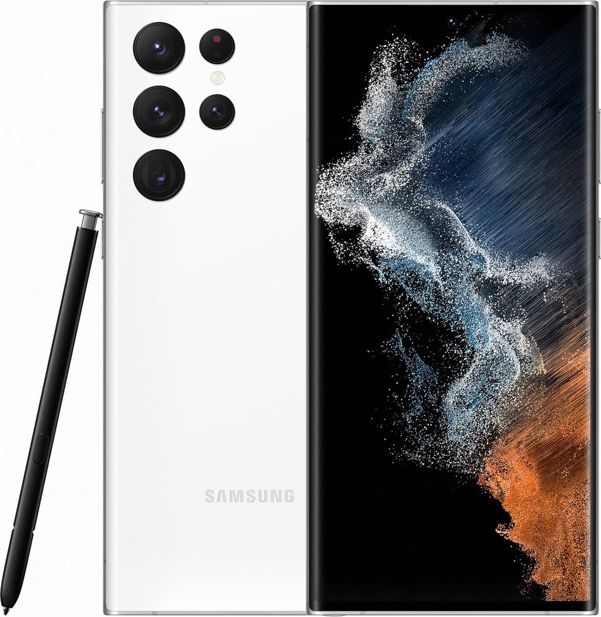 Samsung Galaxy S22 Ultra 5G - 256GB - Phantom White — afbeelding 1