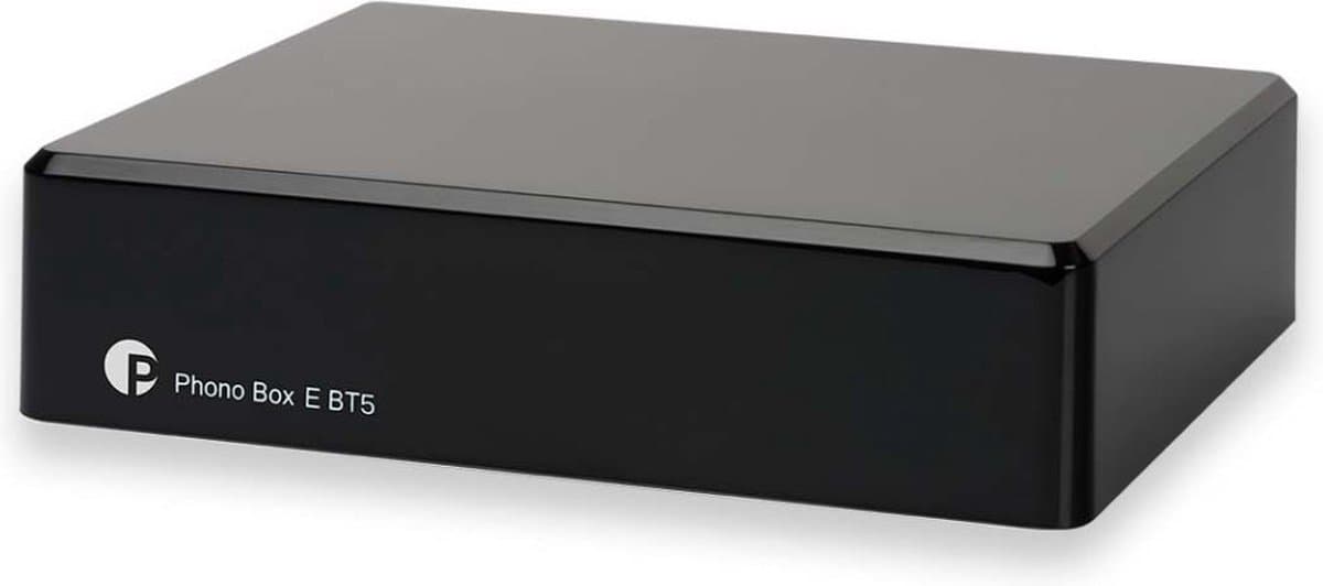 Pro-Ject Phono Box E BT 5 Voorversterker MM Bluetooth Verzender - Helder Geluid - Kraakheldere Signaalversterking - Eenvoudige Connectiviteit - Zwart — afbeelding 1