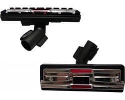 Luxe Combiborstel Geschikt Voor Miele Blizzard CX1 /Boost CX1 Stofzuigers - Stofzuiger Mondstuk Borstel Voet - Voor Harde & Zachte Vloeren/Laminaat/Parket/Marmer/Tapijt - Combi Zuigmond Met Twee Borstelstrips - Stofzuigermond