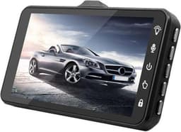 TechU™ Dashcam 4K M11 Pro Dual Camera – 4 inch Touchscreen – Dashboardcamera – Full HD 1080p – Loop Recording – Nachtvisie – Bewegingssensor – G-sensor – Autocamera Voor én Achter - voor auto — thumbnail 4