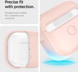 Spigen Silicone Fit Case hoesje voor AirPods 3 - roze Sand — thumbnail 5
