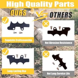 Bumper Spike Felling Kit met bevestigingsschroeven geschikt voor Husqvarna 136, 137, 141, 142, 36 en 41 kettingzagen als vervangingsonderdelen voor betere grip en veiligheid — thumbnail 3