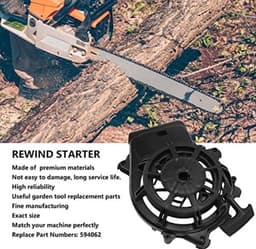 vervanging van de Terugloopstarter met Trekstarter voor 594062 103M0B 104M02 Trekstarter met Trekstarter 103M02 Grasmaaier Terugspoelen Terugloopstarter Rewindstarter vervanging — thumbnail 4