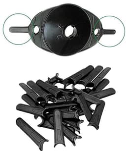 100 Stuks Grasmaaier Plastic Bladen Voor Grasmaaiers Hover Vac/Micro Lite/Minimo/Mow n Vac — thumbnail 2