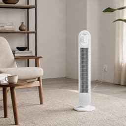 Kiwi Torenventilator - Ventilator Staand 45W - KFAN 7429 - Wit — thumbnail 5
