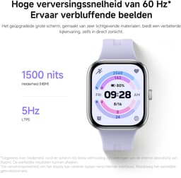Xiaomi Redmi Watch 5 Paars | Smartwatch en fitnesstracker | 2.07 inch AMOLED display | 24 dagen batterij | 150 plus sportmodi sportmodi | 5ATM waterbestendig | Gezondheidsmeting — thumbnail 4