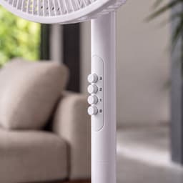 Mobiele airco zonder Slang & Afvoer- 3-in-1 - 4 Snelheden - Mini Ventilateur - Draagbare Aircooler - LED Verlichting- Aircoventilatoren - Voor Slaapkamer & Woonkamer - Wit — thumbnail 3