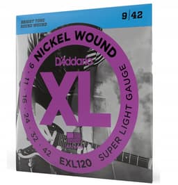 D'Addario EXL120 - Snarenset voor elektrische gitaar .009-.042 — thumbnail 2