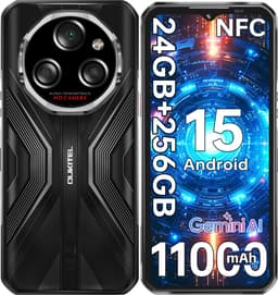OUKITEL WP55S Smartphone 5G-24 RAM-256 ROM-11000 mAh batterij-6.6 inch HD scherm-64MP camera-NFC-Android15 — thumbnail 1
