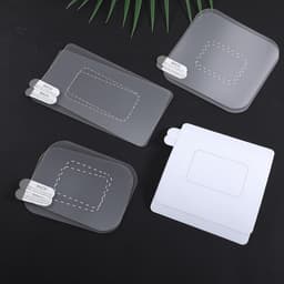 8 stuks elektrostatische stickers voor dashcam, transparante statische folie - ShopVlot — thumbnail 4