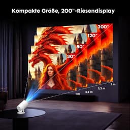 Videoprojector - Compact - Hoogwaardige Beeldkwaliteit - Draagbaar - Voor Thuisgebruik — thumbnail 3