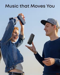 Soundcore 2 Bluetooth-luidspreker by Anker - Fantastisch geluid - Enorme bas met dubbele basdrivers - 24-uurs accu - Verbeterde IPX7 waterbescherming - Draadloze luidspreker voor iPhone en Samsung - Zwart — thumbnail 2