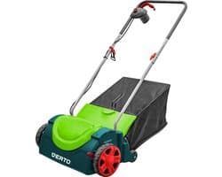 Verticuteer Machine 1400w 48L Opvangbak, Werk Wijdte 380mm, Hoogte instelbaar 3-12mm, 7 Messen