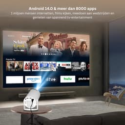 Zavio® Mini Beamer - Mini Projector - Beamer 4k — thumbnail 2