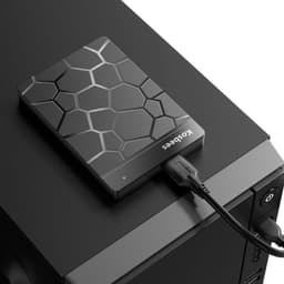 Externe Harde Schijf - Draagbare Opslag - Bestanden Opslaan - Plug and Play - 1 TB - Zwart — thumbnail 2