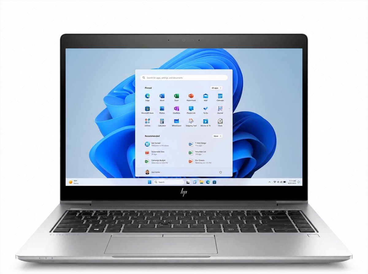 HP EliteBook 840 G6 - Intel Core i5-8250U - 16 GB - 256 GB SSD - 14.1 inch - Windows 11 - QWERTY — afbeelding 1