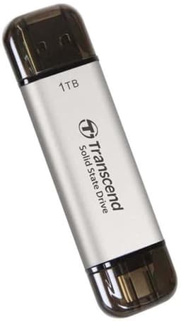 Externe SSD - Draagbare Opslag - Bestanden Overzetten - Hoge Snelheid - 1 TB - Zilver — thumbnail 3