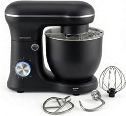 Keukenmachine - Mixer - Bakken en Koken - Krachtige 1500W Motor - 5L Kom - Matzwart — thumbnail 1