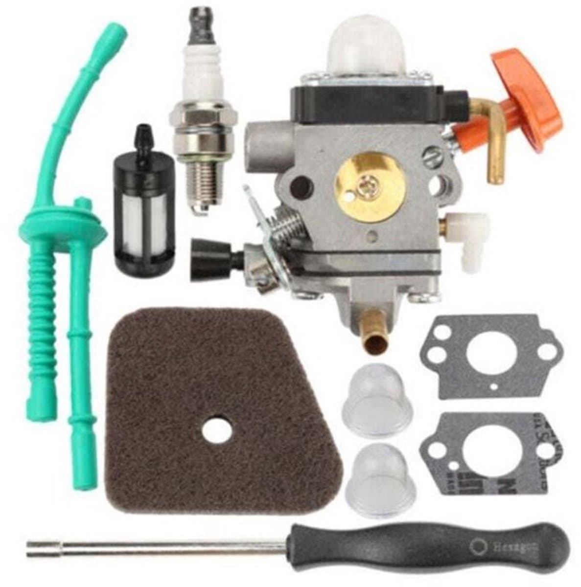 Carburateur geschikt voor STIHL FS90 FS110 HT101 FS130 FS100 FS110R KM110R KM130 HL100 HT100 FS100RX FS130R FS87 FS100R KM90 KM90R KM100 KM110 KM130R grasmaaier — afbeelding 1