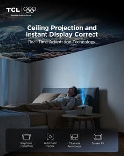 Solidchoice - Mini Projector met 4K Beeldkwaliteit en Google TV — thumbnail 2