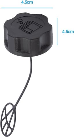 SnelShoppen - 2 Stuks Grasmaaier Tankdop voor 33CC 43CC 52CC CG430 CG520 BC430 BC520, Hoogwaardige Brandstofdeksel voor Chinese Bosmaaier en Grasmaaie — thumbnail 5