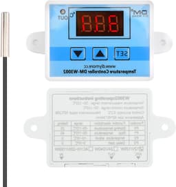 Digitale Temperatuurregelaar DC 12V Thermostaat voor Verwarming en Koeling met NTC Sensor — thumbnail 1