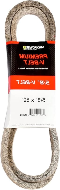 V-riemen - Aandrijfriem - Grasmaaier Onderhoud - Kevlar Versterkt - 5/8" x 59" - Zwart — thumbnail 1