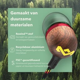 HOUSE OF MARLEY Smile Jamaica USB-C In-ear Bedrade oordopjes Met Noise-cancelling Rasta — thumbnail 5