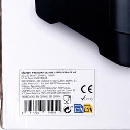 Luchtfriteuse - Airfryer Heteluchtfriteuse - Gezond Frituren - Grote Capaciteit - 8 L - Zwart — thumbnail 3