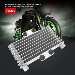 Motorolie Koeler - Motor Koeler - Motorbescherming - Duurzaam Aluminium - 125ml - Zilver — thumbnail 4