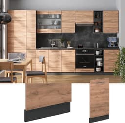Vaatwasserpaneel - Keukenfront - Keuken Inrichten - Krasbestendig - 45 cm Breed - Goudkraft Eiken — thumbnail 4