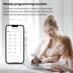 Slimme Radiator Thermostaat met Wi-Fi voor Individuele Kamerthermostaat via App — thumbnail 4
