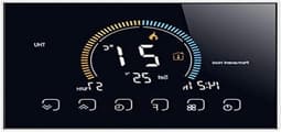 Slimme Thermostaat - Wi-Fi Regelaar - Verwarming Regelen - Intuïtief Kleurendisplay - 48 Inch Scherm - Zwart — thumbnail 1