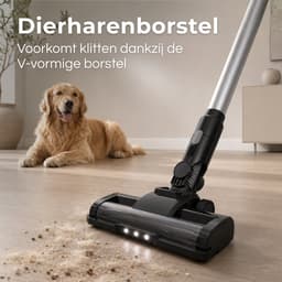 MYBOT E6 Essential - Steelstofzuiger - 250W - 20Kpa - 3 Zuigniveaus - Vacuum Cleaner - Steelstofzuiger Draadloos - Zonder Zak - Op Accu — thumbnail 3