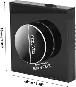 Omgoods- Slimme Thermostaat Roterende Knop - TFT Scherm 1.32in - Spraakbediening - Kleurensfeer - Afstandsbediening - Vuurvast Materiaal — thumbnail 5