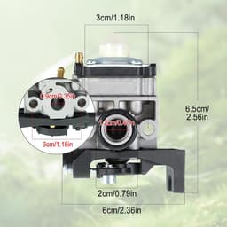 SnelShoppen - Carburettorkit voor Honda GX25 GX35 4-Takt Motor - Vervangingsonderdelen 16100-Z0Z-034 16100-Z0Z-815 16100-Z0H-825 16100-Z0H-053 - Gesch — thumbnail 4